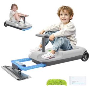 Kids Electric Go Kart w/Mopping Function