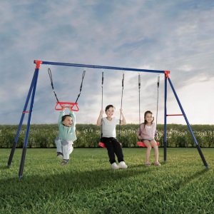 Delta Children Metal 3-Piece Swing Set