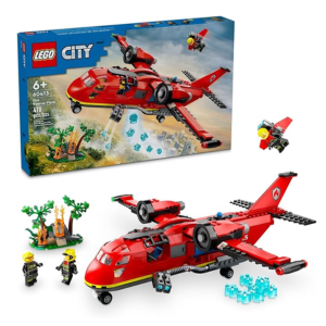 LEGO 478-Piece Fire Rescue Plane Building Set