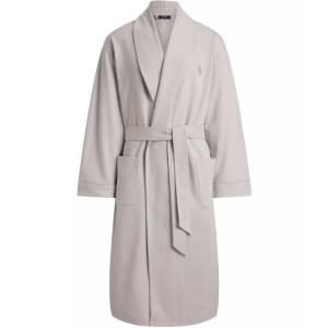 Ralph Lauren Jacquard-Knit Herringbone Men's Robe