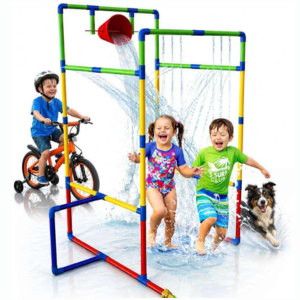 Water Park Sprinkler Tunnel w/Dunk Bucket