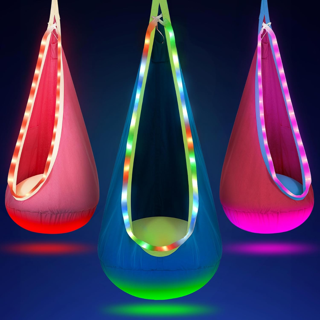 Kid's LED Pod Swing Seat