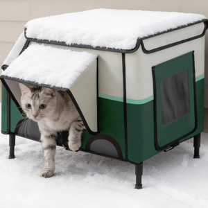 Heated Outdoor Cat House