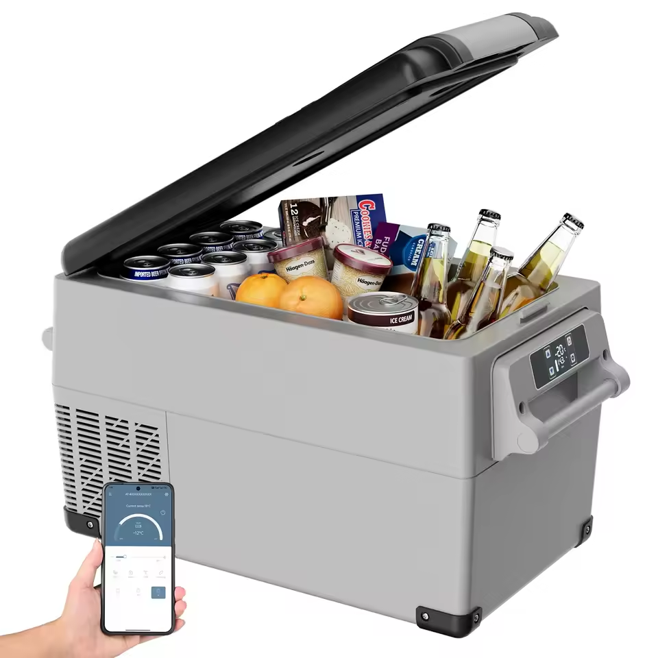 Simzlife 12V 37Qt Car Fridge/Freezer