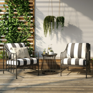 Better Homes & Gardens 3-Piece Cushioned Chat Set