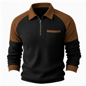 Men's Waffle Henley Shirt