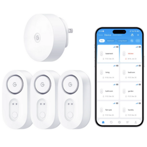 GoveeLife 3-Pack Wi-Fi Water Leak Detector