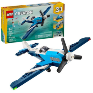 LEGO 178-Piece Creator 3 in 1 Aircraft Race Plane Building Toy