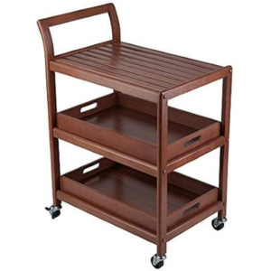 3-Tier Serving Cart w/Wheels