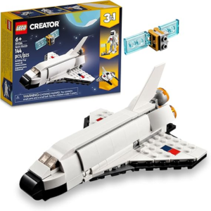 LEGO 144-Piece Creator Space Shuttle 3-in-1 Building Set