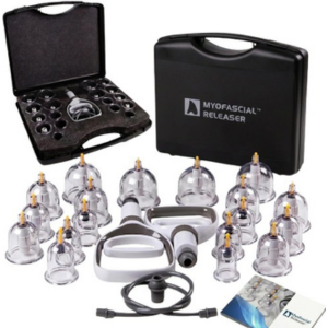 18-Cup Cupping Therapy Set w/Accessories