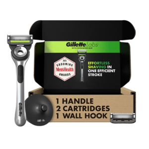 Gillette Labs Men's Razor w/Wall Hook & 2 Refills