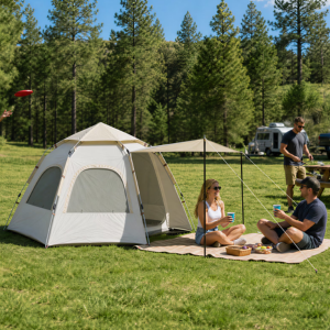 3-Person Instant Pop Up Camping Tent