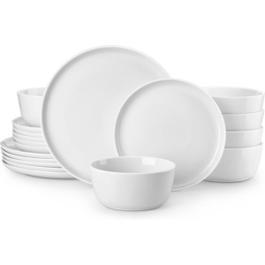18-Piece Malacasa Porcelain Dinnerware Set