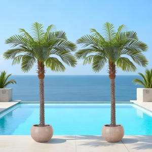 Set of 2 Artificial 6' Coconut Palm Tree