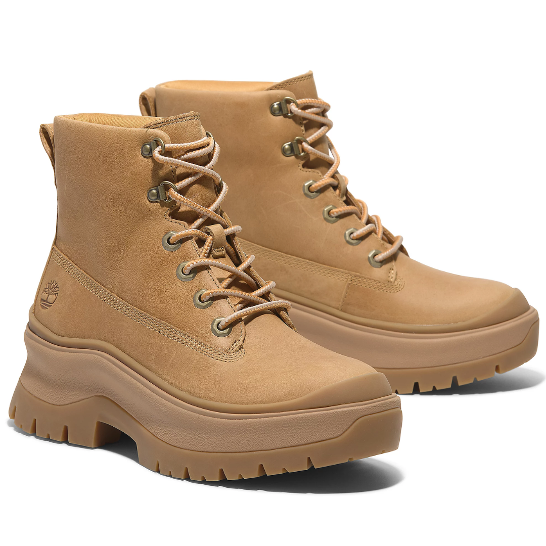 Timberland Leather Lug Lace-Up Men's Boots