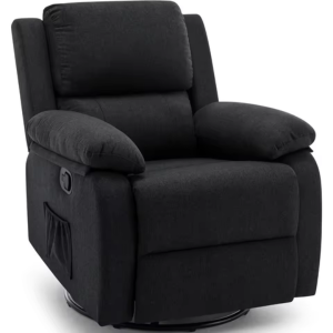 Upholstered Swivel Rocking Recliner Chair