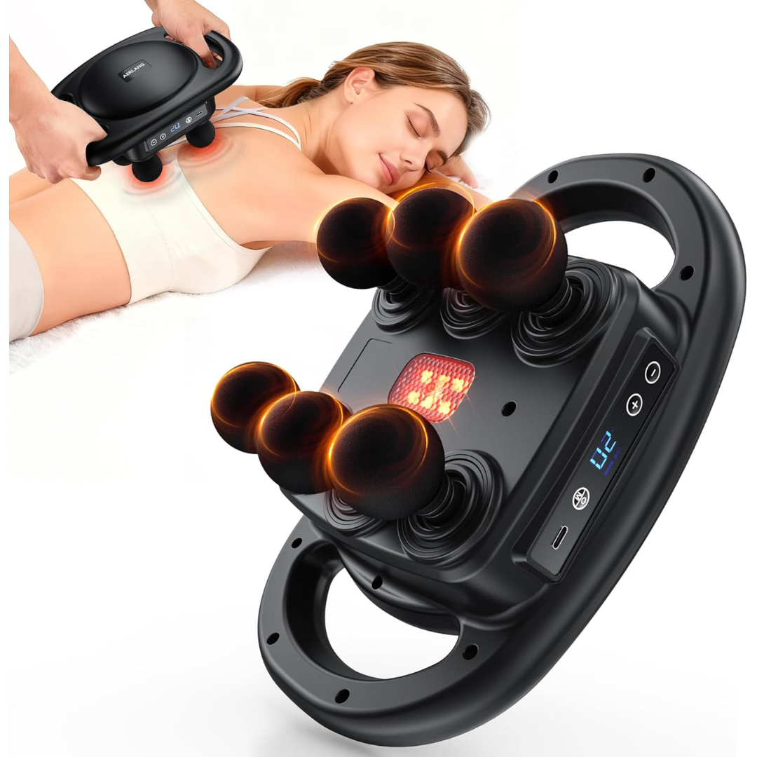 Portable 6-Heads Deep Tissue Massage Gun