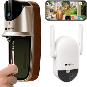2-Way Solar Wireless Video Doorbell Camera w/App