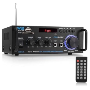 Pyle 200W Bluetooth Stereo Power Amplifier