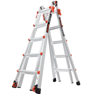 Little Giant 22' Multi-Position Aluminum Ladder w/Wheels