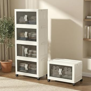4-Pack Foldable Storage Boxes
