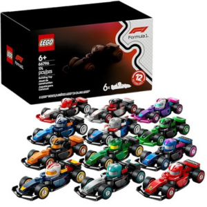 6-Pack LEGO F1 Collectible Race Cars Building Set
