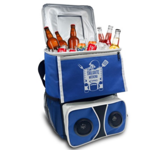 Insulated 36-Can Cooler w/Speaker & USB-C