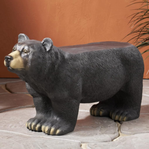 Christopher Knight Home Outdoor Bear Concrete Bench