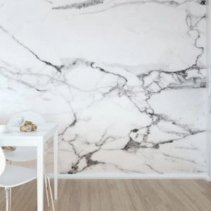 Marble Look 9.8' Wall Mural