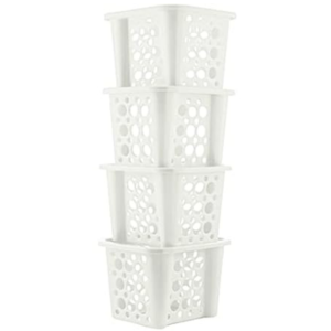 4-Pack Mini Stackable Storage Containers