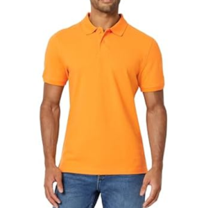 Amazon Essentials Men's Cotton Pique Polo Shirt