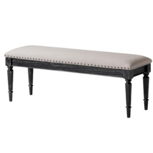 Maven Lane Elizabeth Upholstered Wood Bench