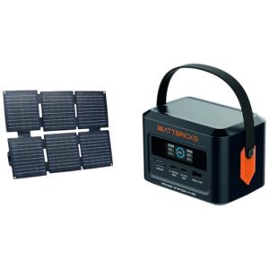 Portable 99Wh Power Station & Solar Panel