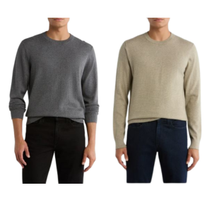 14th & Union Men's Cashmere Crewneck Sweater
