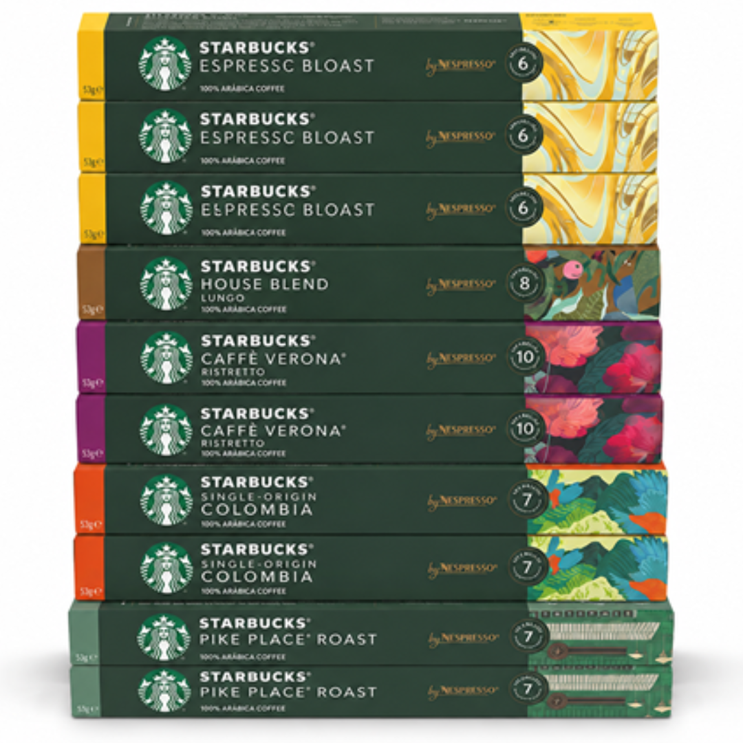 Starbucks by Nespresso 100-Count Espresso Capsules