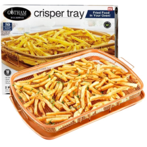 Gotham 3Qt. Nonstick Air Fryer Basket Set