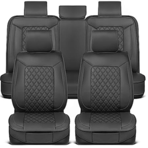 Full Set Faux Leather Car Seat Covers