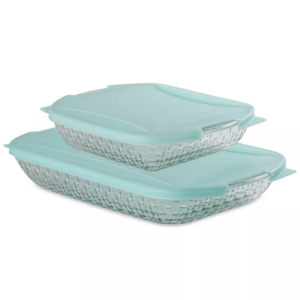 Anchor Hocking 4-Piece Glass Bakeware Set