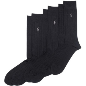 Polo Ralph Lauren 3-Pair Men's Ribbed Dress Crew Socks