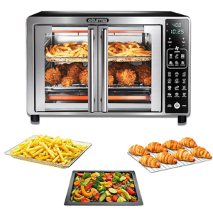 Gourmia 6-Slice French Door Air Fryer Toaster Oven