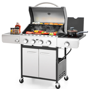 4-Burner Liquid Propane Gas Grill