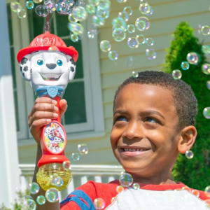 Little Kids Paw Patrol Marshall Musical Bubble Wand w/Lights & Solution