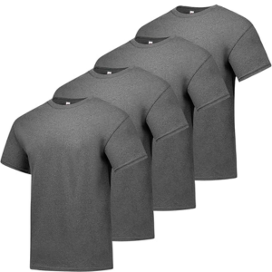Hanes 4-Pack Men's Essentials Crewneck T-Shirt