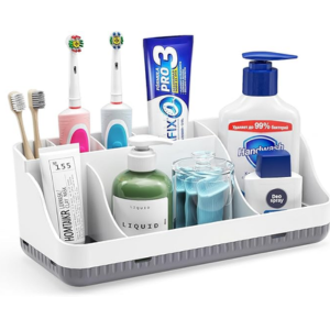 7-Slots Bathroom Counter Toothbrush Holder