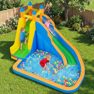 Costway Kid's Inflatable Water Slide Park