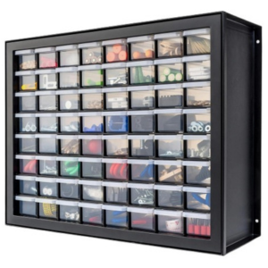 64-Drawer Small Tools Storage Organizer
