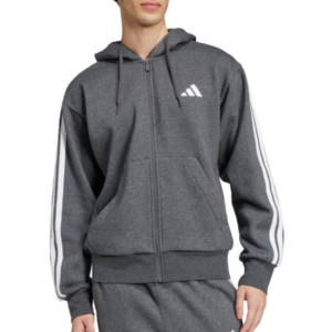 Adidas Men's 3-Stripes Fleece Hoodie