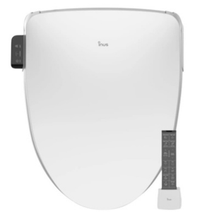 Elongated Electronic Bidet Seat w/Remote