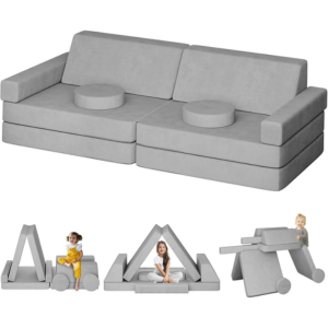 10-Piece Kid's Modular Play Sofa